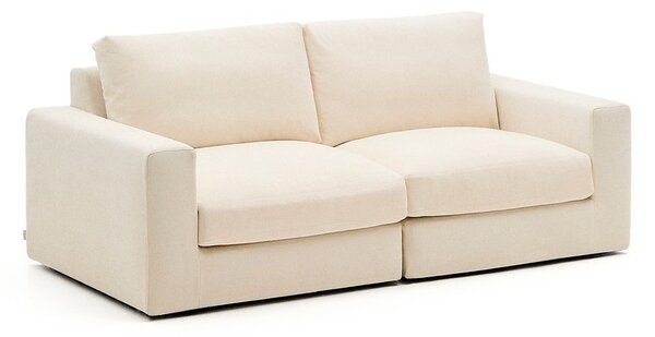 Béžová ženilková pohovka 220 cm Alea – Kave Home