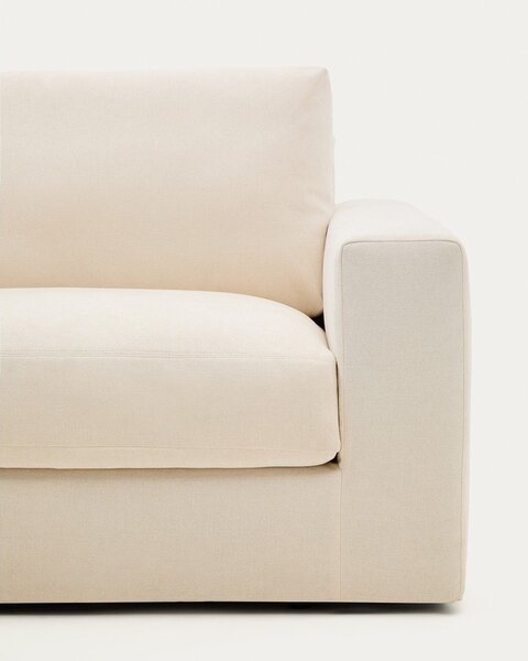 Béžová ženilková pohovka 220 cm Alea – Kave Home