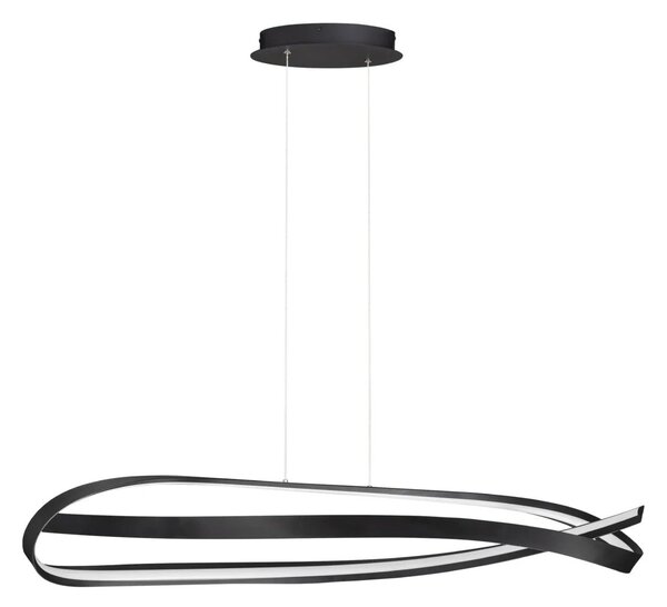 LED moderný luster Olia Čierna B
