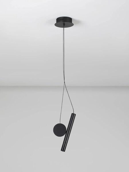 LED moderný luster Vero Čierna
