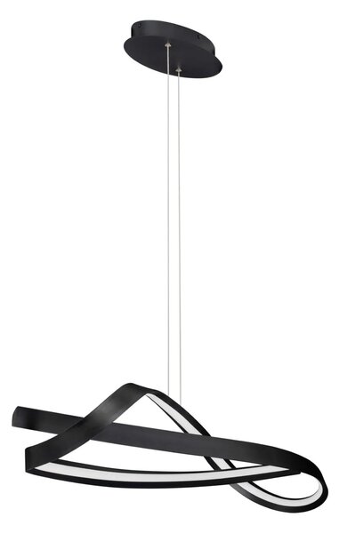 LED moderný luster Olia Čierna B