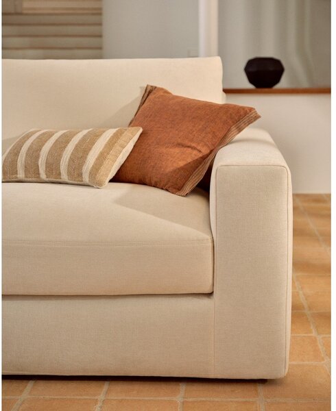 Béžová ženilková pohovka 220 cm Alea – Kave Home