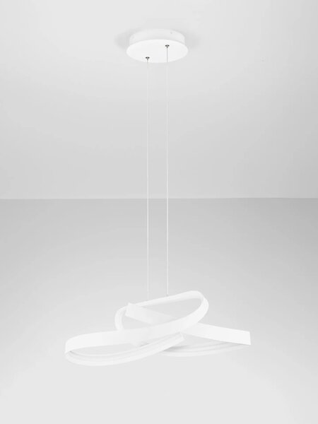 LED moderný luster Olia Biela A