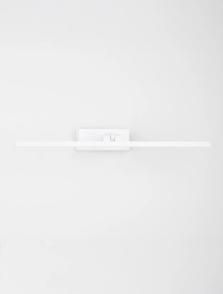 Minimalistické nástenné svietidlo Marel 50 Biela