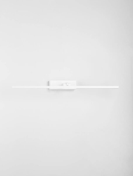 Minimalistické nástenné svietidlo Marel 68 Biela