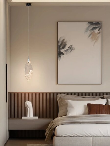 LED moderný luster Seriq 15 Čierna