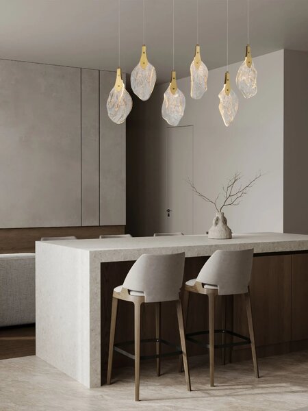 LED moderný luster Bellina Zlatá Line
