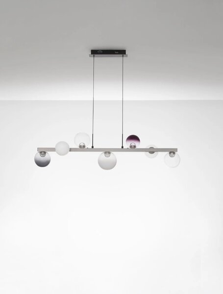 LED moderný luster Silenzio Číra