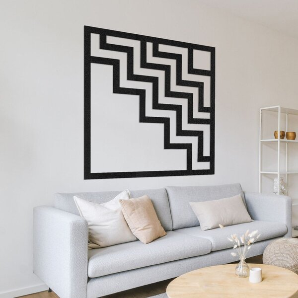 Geometrická drevená dekorácia na stenu | Moderný dizajn | SENTOP HDF0397-A