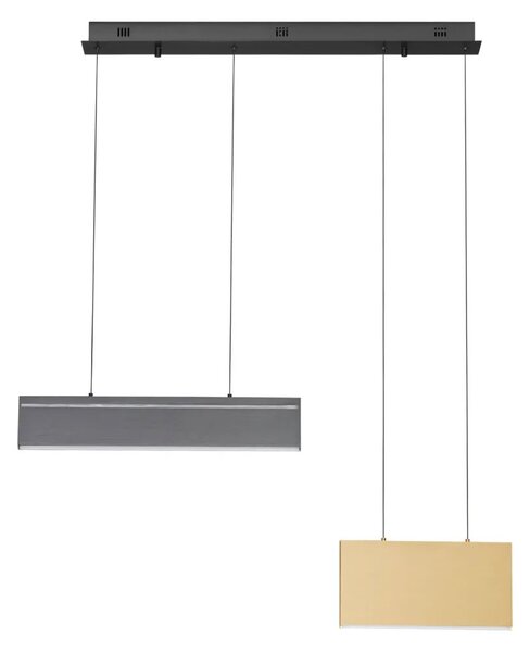 Moderná stolová lampa Aluna Zlatá