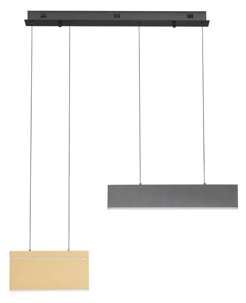 Moderná stolová lampa Aluna Zlatá