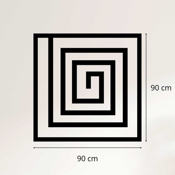 Geometrický špirálový obraz v diamante| SENTOP HDF0397