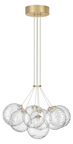 LED moderný luster Blazik Zlatá 42 A