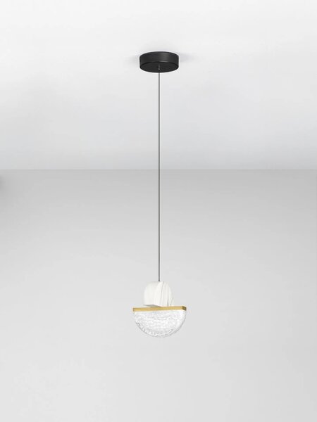 Dizajnový LED luster Dorin 7W A – Biela