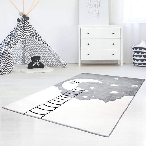Dekorstudio Detský koberec BEAUTY sivé nebo Rozmer koberca: 140x200cm