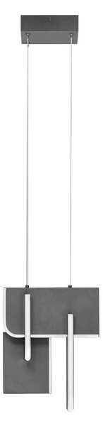 Moderný LED luster Totem 20W 1A – Sivá