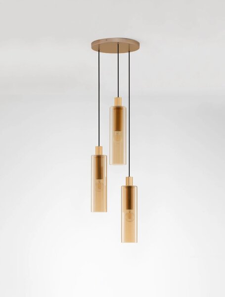 LED moderný luster 3 Zoella