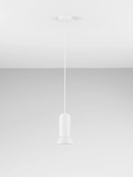 LED moderný luster Parlo Biela
