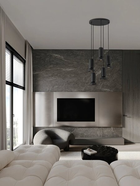 LED moderný luster Parlo 5