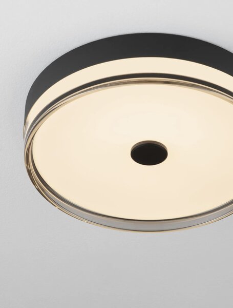 Minimalistické stropné svietidlo Helios 40 Čierna