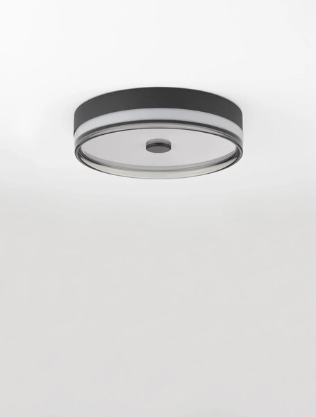 Minimalistické stropné svietidlo Helios 40 Čierna
