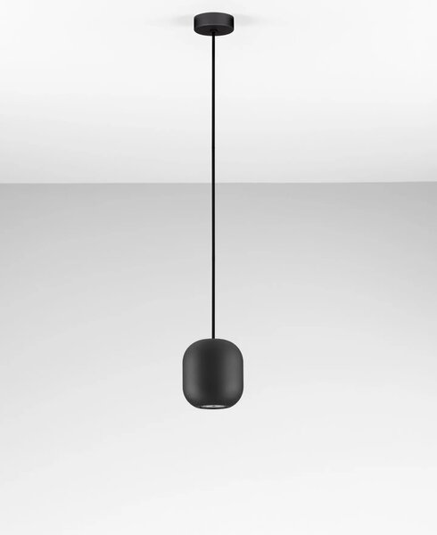LED moderný luster Marlin 1 Čierna