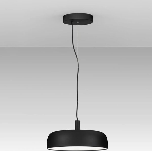 LED moderný luster Noelia Čierna 3000K