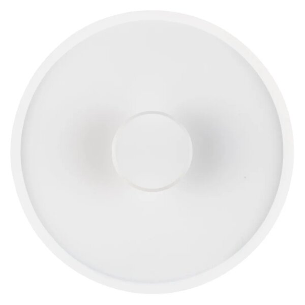Minimalistické nástenné svietidlo Dorell 35 Biela