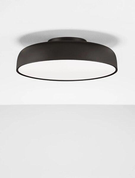 Dizajnové stropné svietidlo Noelia Červená 2700K 36W – Čierna