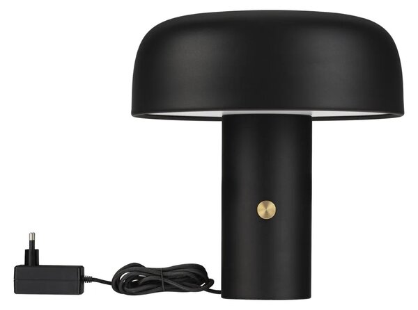 Moderná stolová lampa Noelia 30 čierna 3000K