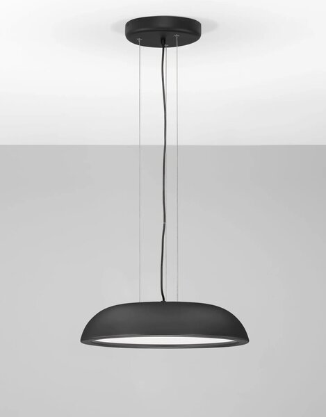 LED moderný luster Felicia 45 Čierna