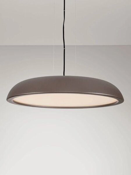LED moderný luster Felicia 60 Hnedá