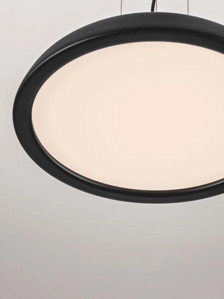 LED moderný luster Felicia 45 Čierna