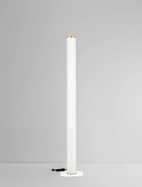 Dizajnová stojaca lampa Orin_12 S Biela