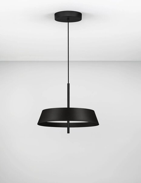 LED moderný luster Velio 45 Čierna