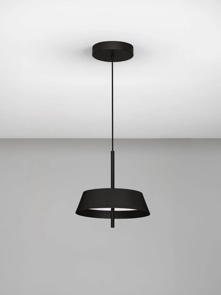 LED moderný luster Velio 35 Čierna