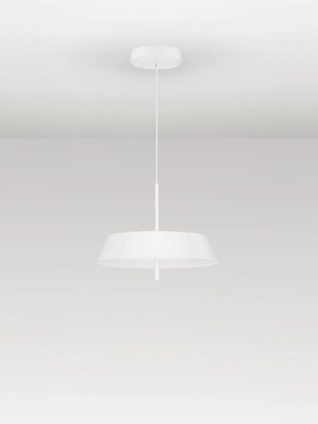 LED moderný luster Velio 45 Biela
