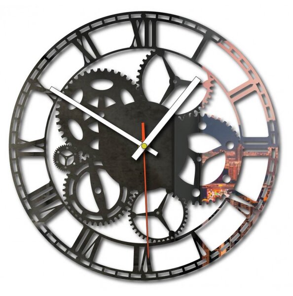 Moderné nástenné hodiny | SENTOP X0071-Trendy wall clock
