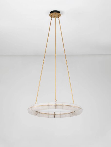 LED moderný luster Gloree Medená 31W