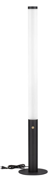 Dizajnová stojaca lampa Glaze Čierna