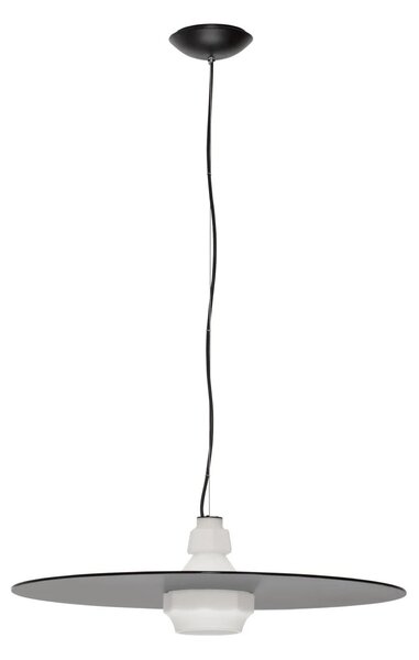 LED moderný luster Lora Čierna 60