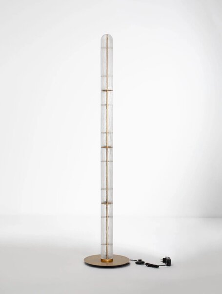 Dizajnová stojaca lampa Gloree Medená 33W
