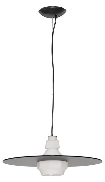 LED moderný luster Lora Čierna 45