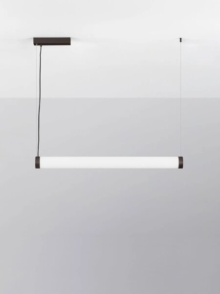 LED moderný luster Glaze Čierna