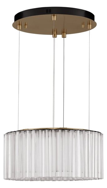 LED moderný luster Nol 68 Medená