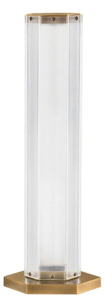 Moderná stolová lampa Essenzo Medená