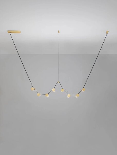 LED moderný luster Luma Medená 31W