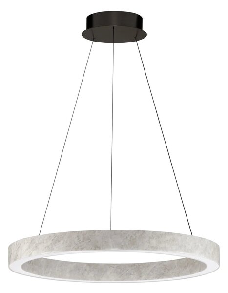 LED moderný luster Valley Čierna 30W