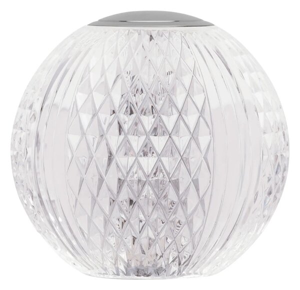 Moderná stolová lampa Brillante Sivá