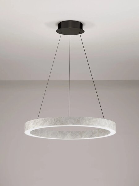 LED moderný luster Valley Čierna 30W